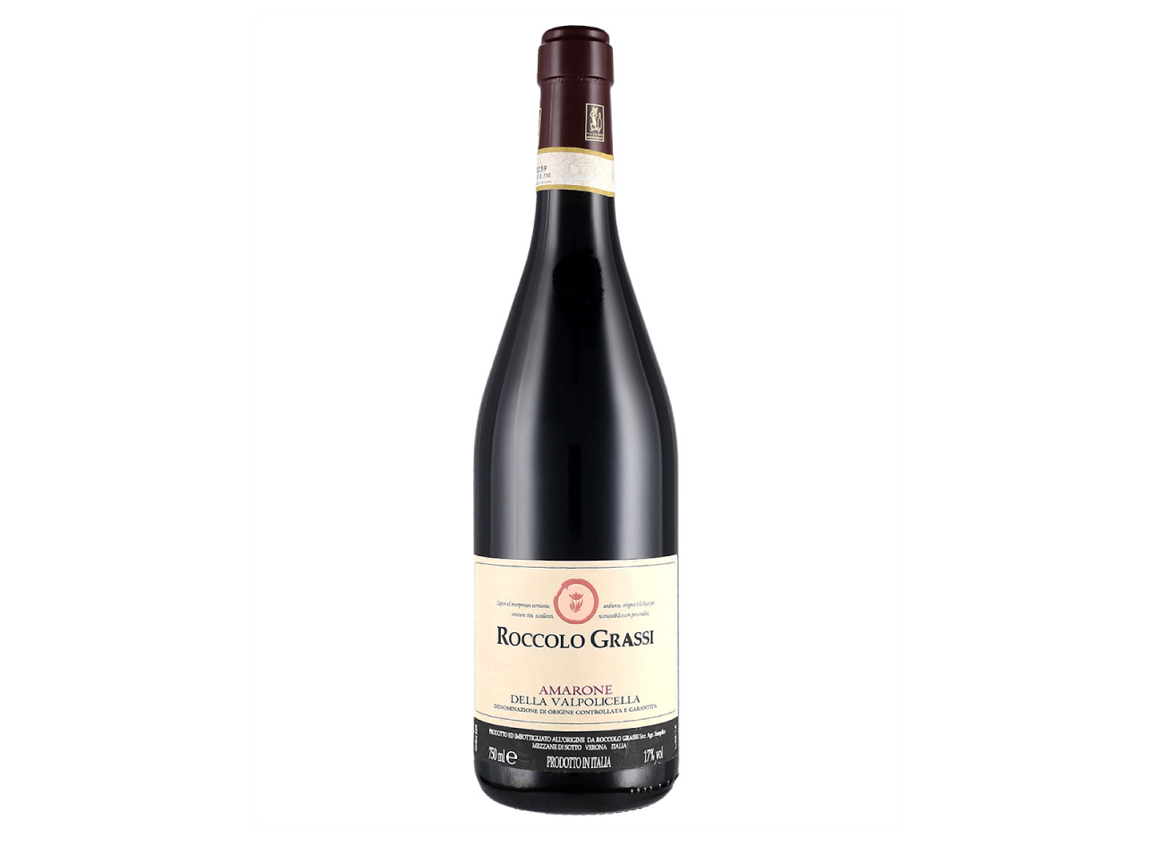 Amarone della Valpolicella 2019 Roccolo Grassi vino rosso veneto da 75 cl