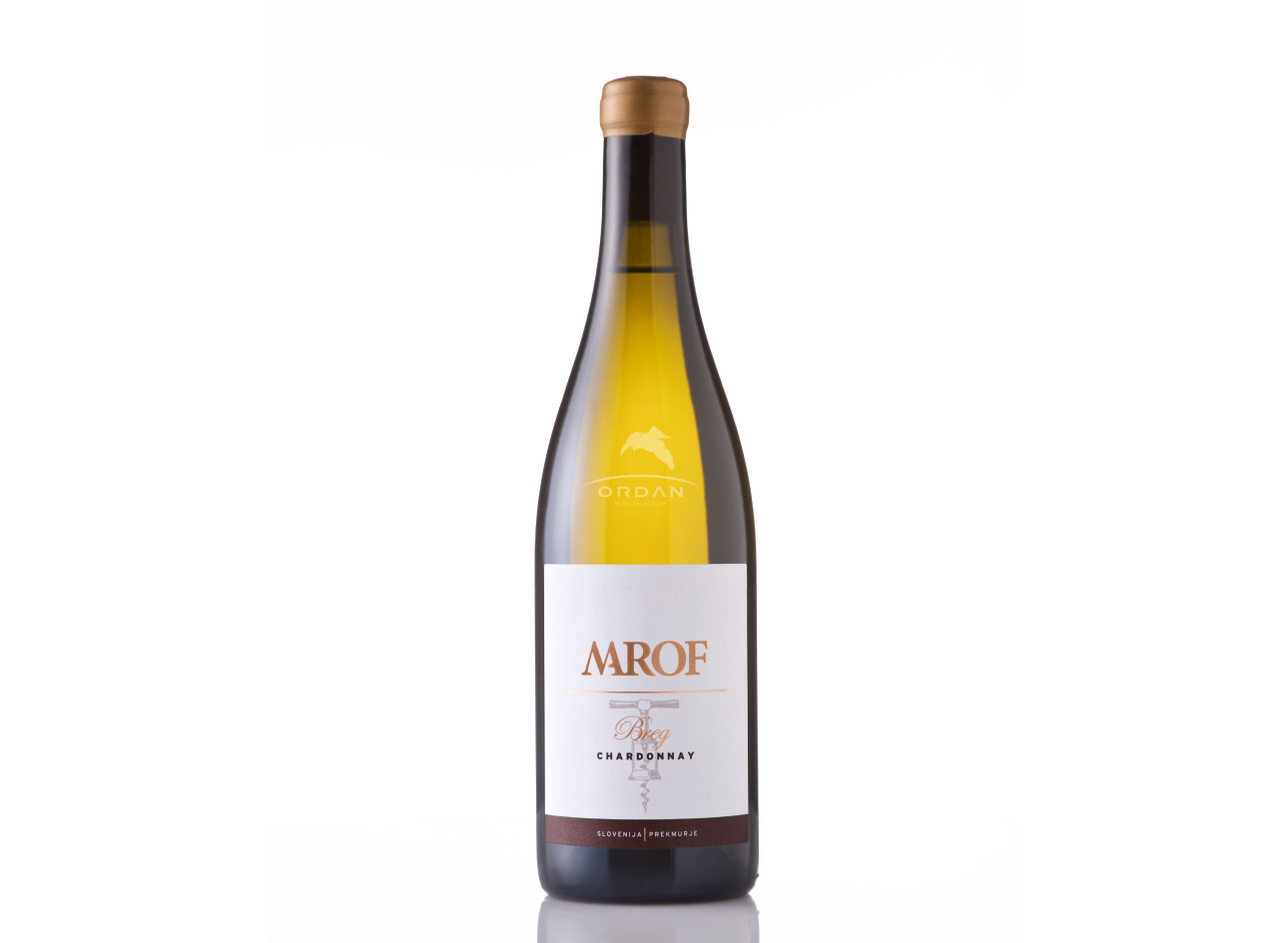 Breg Chardonnay Marof vino bianco sloveno da 75 cl