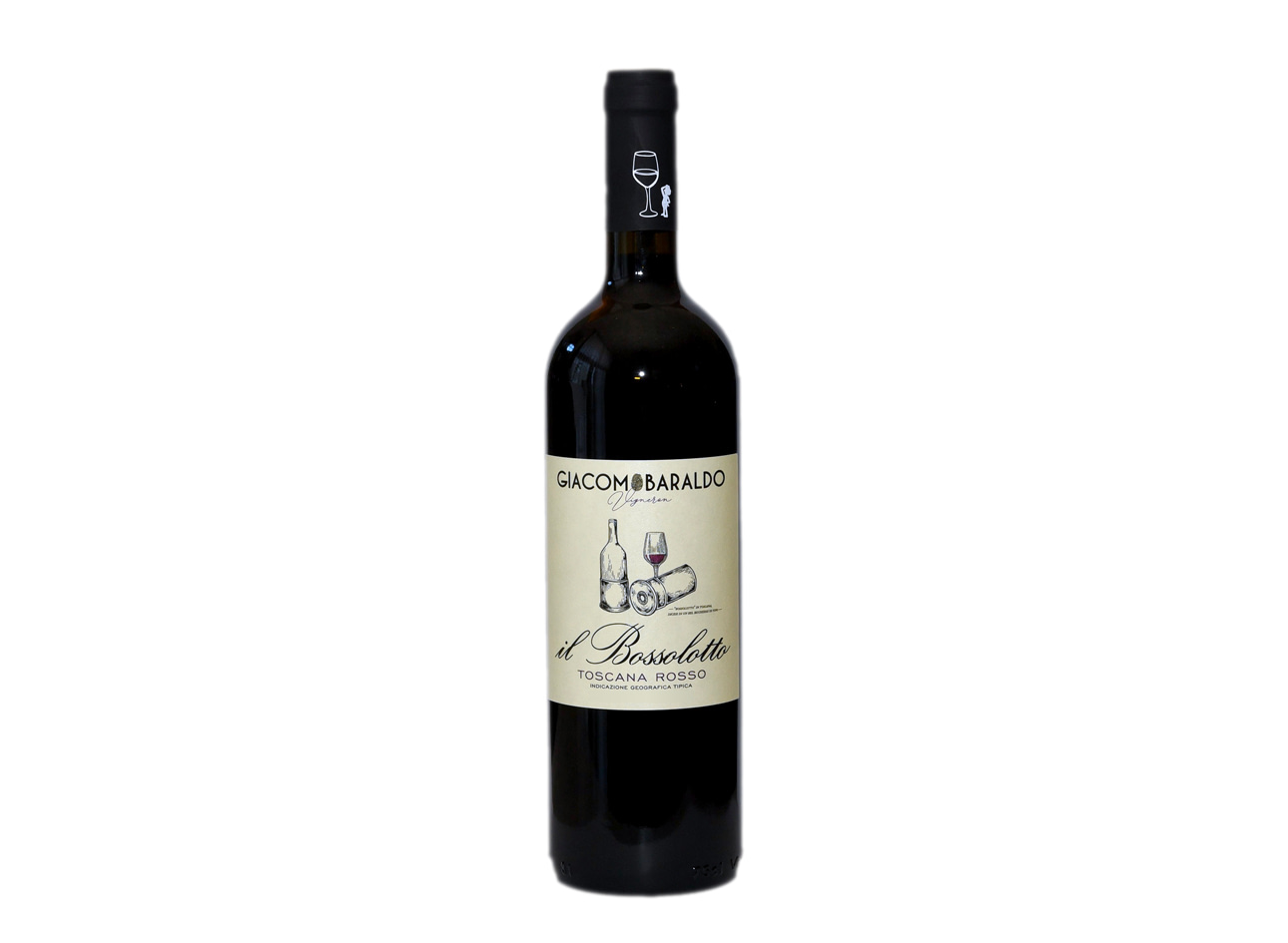Il Bossolotto Toscana Rosso IGT Giacomo Baraldo vino rosso toscano