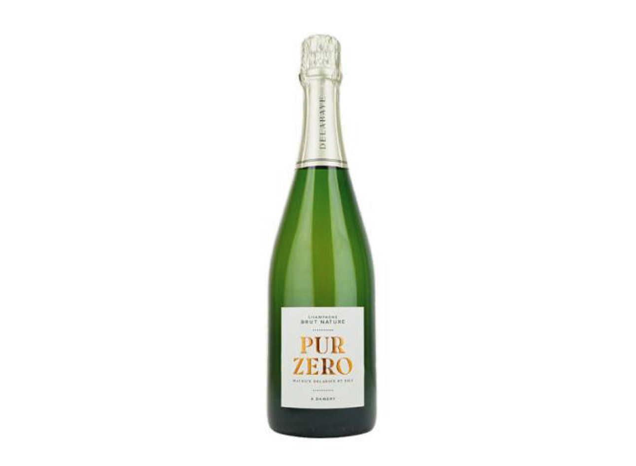 Bottiglia di Champagne Pur Zéro Brut Nature di Maurice Delabaye