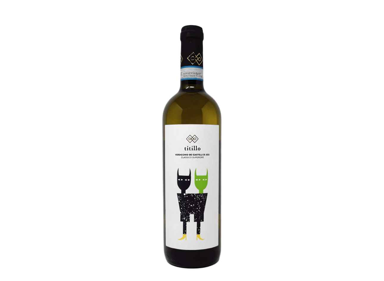 Bottiglia di Titillo Verdicchio dei Castelli di Jesi Classico Superiore Colle Jano